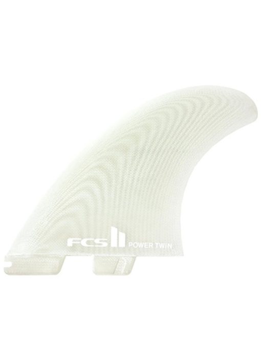 FCS II Power Twin PG S-M Clear Fins